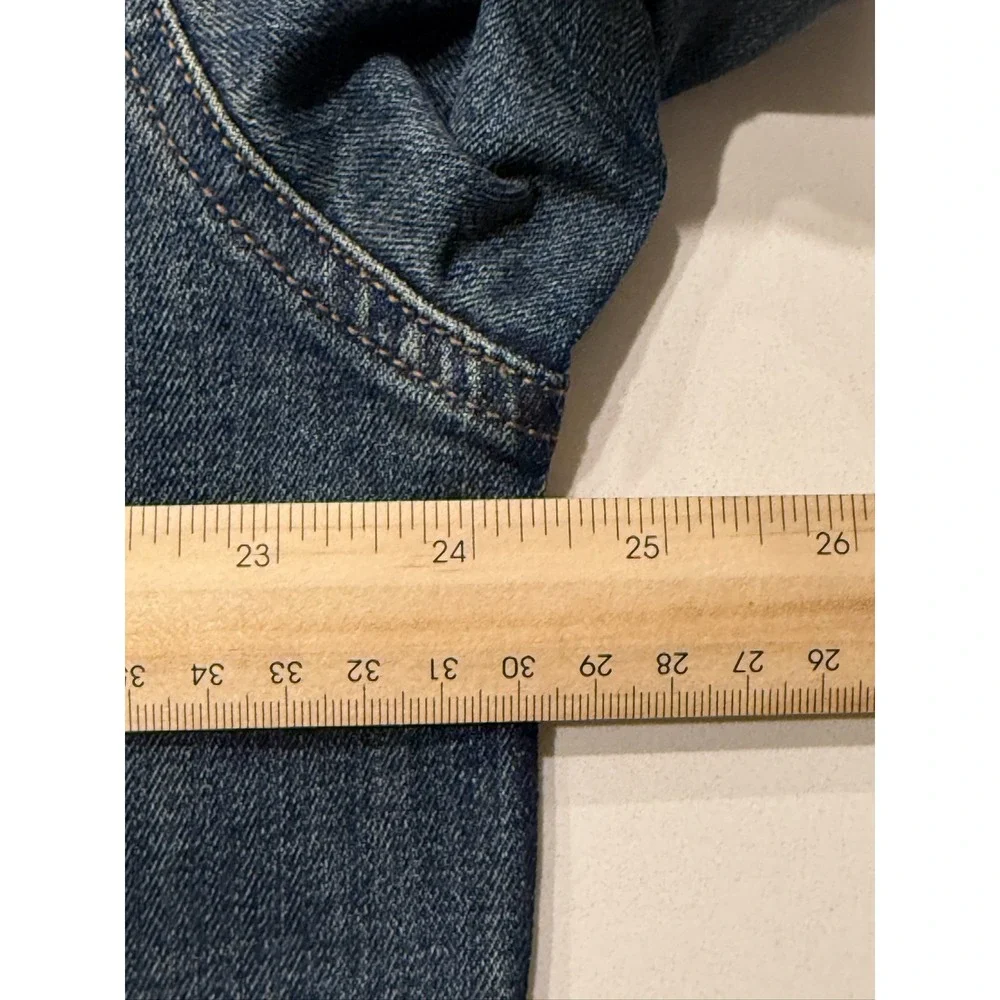 Wrangler Retro Texas Longhorns Mens Blue Denim Jacket Large NWT